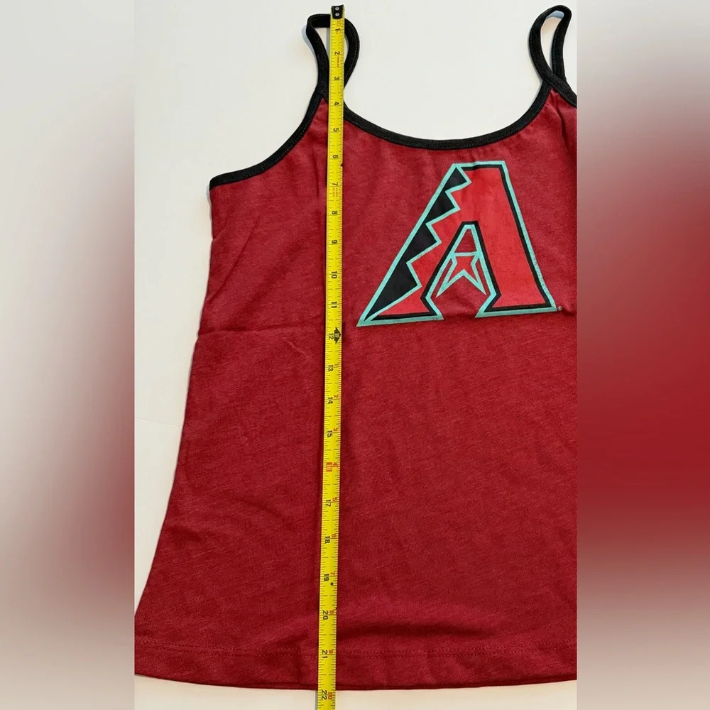 NWT New Era Women’s Red Arizona Diamondbacks tank top, Size Small - Picture 6 of 10